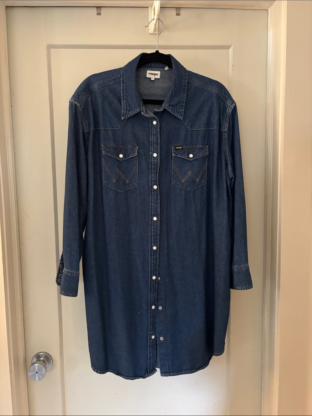 WRANGLER DENIM SHIRT DRESS